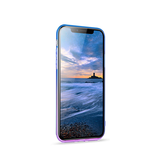 iPhone XS Max | iPhone Xs Max Valkyrie Gradient Silikone Cover - Lilla / Blå - DELUXECOVERS.DK