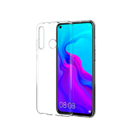 Huawei P40 Lite E | Huawei P40 Lite E - Ultra-Slim Silikone Cover - Gennemsigtig - DELUXECOVERS.DK
