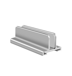 Mobil Stander | LUX™ | Vertikal Aluminum Stander til Computer / Mac - Sølv - DELUXECOVERS.DK