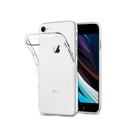 iPhone 7 / 8 / SE (2020/2022) | iPhone 7/8/SE(2020/2022) - DeLX™ Ultra Silikone Cover - Gennemsigtig - DELUXECOVERS.DK