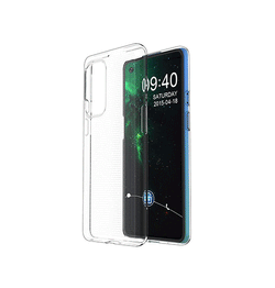 Oneplus løbeudstyr | OnePlus 9 - Ultra-Slim Silikone Cover - Gennemsigtig - DELUXECOVERS.DK