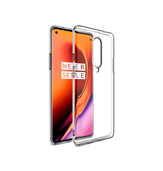 Oneplus løbeudstyr | OnePlus 8 Pro - Ultra-Slim Silikone Cover - Gennemsigtig - DELUXECOVERS.DK