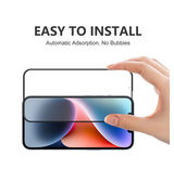 iPhone Beskyttelsesglas | <AAA>iPhone 14 - MOCOLO™ Full-Fit 3D Skærmbeskyttelse (Hærdet Glas) - DELUXECOVERS.DK
