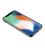 iPhone X / XS | iPhone X/Xs - Premium 0.3 Silikone Cover - Gennemsigtig - DELUXECOVERS.DK