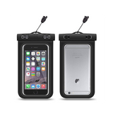 Universal Vandtæt | Vandtæt Mobilpose / Taske til iPhone & Mobil - Sort - DELUXECOVERS.DK