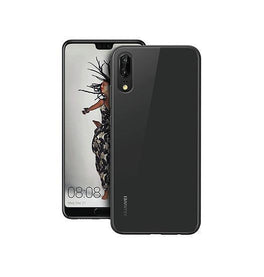 Huawei P20 | Huawei P20 - Premium 0.3 Silikone Cover - Gennemsigtig - DELUXECOVERS.DK