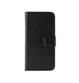 Huawei P20 | Huawei P20 - Deluxe Læder Etui Med Pung - Sort - DELUXECOVERS.DK