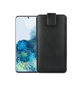 Oneplus løbeudstyr | OnePlus 9 Pro - Verona Læder Sleeve M. Lukning - Black Onyx - DELUXECOVERS.DK