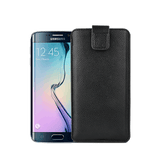 Samsung Galaxy S7 | Samsung Galaxy S7 - Verona Læder Sleeve M. Lukning - Black Onyx - DELUXECOVERS.DK