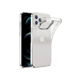 iPhone 12 Pro Max | iPhone 12 Pro Max - DeLX™ Ultra Silikone Cover - Gennemsigtig - DELUXECOVERS.DK