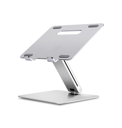 Mobil Stander | LUX™ | Ergonomisk Stander til Computer / Mac - Sølv - DELUXECOVERS.DK