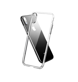 iPhone X / XS | iPhone X/Xs - Premium 0.3 Silikone Cover - Gennemsigtig - DELUXECOVERS.DK