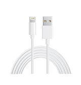 Kabel | Lightning til USB-A | Oplade Data/Sync Kabel - Hvid - 2M - DELUXECOVERS.DK