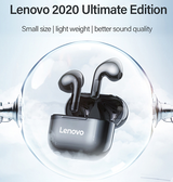 Høretelefoner og Headset | Lenovo® | LP40 trådløse In-Ear Høretelefoner - BT 5.0 - Sort - DELUXECOVERS.DK