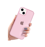 iPhone 14 Max | iPhone 14 Plus - Ballet™ Crystal Silikone Bagside Cover - Pink - DELUXECOVERS.DK