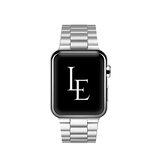 Apple Watch 38mm | Apple Watch (38/40/SE/41mm) - L'Empiri™ Premium 316L Stål Rem - Sølv - DELUXECOVERS.DK