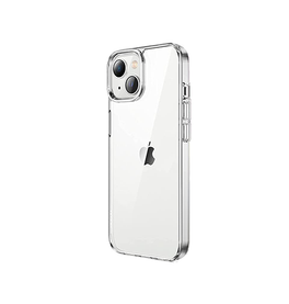 iPhone 14 Max | iPhone 14 Plus - Premium 0.8 Silikone Cover - Gennemsigtig - DELUXECOVERS.DK