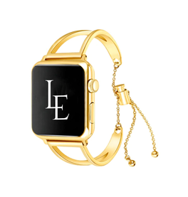 Apple Watch 38mm | Apple Watch (38/40/SE/41mm) - L'Empiri™ Dame Stål Rem - Guld - DELUXECOVERS.DK