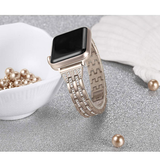 Apple Watch 38mm | Apple Watch (38/40/SE/41mm) - Koh-i-Noor Dame Urlænke - Guld - DELUXECOVERS.DK