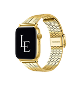 Apple Watch 42mm | Apple Watch (42/44/SE/45/46/49mm) - L'Empiri™ Marbella Rustfrit Stål Rem - Guld - DELUXECOVERS.DK
