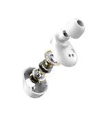Høretelefoner og Headset | Lenovo® | X18 Trådløs In-Ear Headset - Hvid - DELUXECOVERS.DK