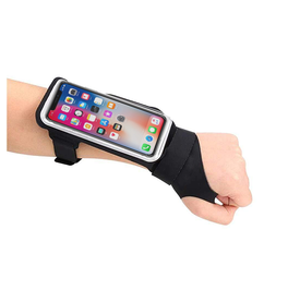 iPhone Løbeudstyr | iPhone 11 - NX Løbearmbånd Holder til Håndleddet - Sort - DELUXECOVERS.DK