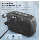 Bluetooth Højtaler | Bluetooth Højtaler Mini 5.0 - Sort - WEKOME™ - DELUXECOVERS.DK