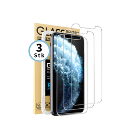 iPhone Beskyttelsesglas | iPhone XS Max - DeLX™ Beskyttelsesglas Pakke - 3 Stk  (Hærdet Glas) - DELUXECOVERS.DK
