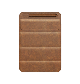 iPad 2/3/4 | iPad 2/3/4 - DELUXE™ Trifold Læder Sleeve - Vintage Brun - DELUXECOVERS.DK