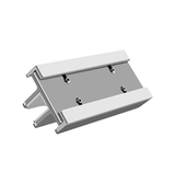 Mobil Stander | LUX™ | Vertikal Aluminum Stander til Computer / Mac - Sølv - DELUXECOVERS.DK