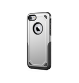 iPhone 7 / 8 / SE (2020/2022) | iPhone 7/8/SE(2020/2022) - REALIKE™ Pro Stødsikkert Håndværker Cover - Sølv - DELUXECOVERS.DK