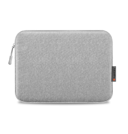 Universal Tablet Sleeve | Neopren Stødsikkert Sleeve | Tablet - Maks 28 x 21cm - Grå - DELUXECOVERS.DK