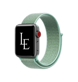 Apple Watch 42mm | Apple Watch (42/44/SE/45/46/49mm) - L'Empiri™ Nylon Velcro Rem - Grøn - DELUXECOVERS.DK