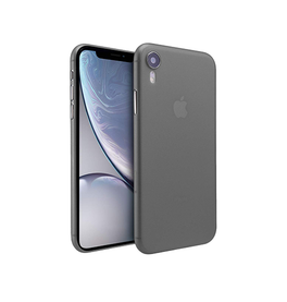 iPhone XR | iPhone XR - Valkyrie Ultra-Tynd Cover - Sort/Gennemsigtig - DELUXECOVERS.DK