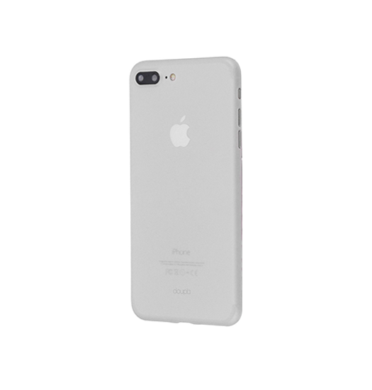 iPhone 7/8 Plus | iPhone 7/8 Plus - Valkyrie Ultra-Tynd Cover - Hvid/Gennemsigtig - DELUXECOVERS.DK