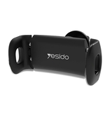 Mobilholder | YESIDO® - Bilholder Til Ventilationsgitteret - Sort - DELUXECOVERS.DK