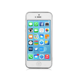 iPhone 5 / 5S / SE | iPhone 5/5s/SE - Ultra-Slim Silikone Cover - Gennemsigtig - DELUXECOVERS.DK