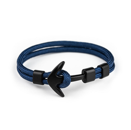 Anker Armbånd | Deluxe™ - Nylon Anker Armbånd - Onesize - Navy - DELUXECOVERS.DK