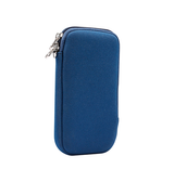 iPhone 11 Pro Max | iPhone 11 Pro Max - Simple Nylon Sleeve Etui M. Lynlås - Navy / Blå - DELUXECOVERS.DK