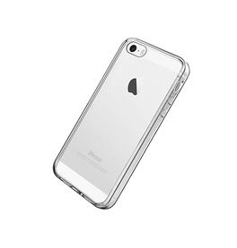 iPhone 5 / 5S / SE | iPhone 5/5s/SE - Premium 0.3 Silikone Cover - Gennemsigtig - DELUXECOVERS.DK