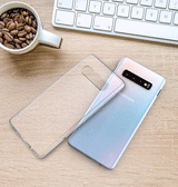 Samsung Galaxy S10+ | Samsung Galaxy S10+ (Plus) - Ultra Silikone Cover - Gennemsigtig - DELUXECOVERS.DK