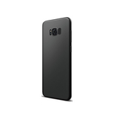 Samsung Galaxy S8+ | Samsung Galaxy S8+ (Plus) - Novo Frosted Matte Slim Silikone Cover - Sort - DELUXECOVERS.DK
