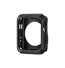 Apple Watch Cover | Apple Watch (38/40/41/42/44/45mm) - Stødsikkert Armor Cover - Sort - DELUXECOVERS.DK
