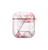 Airpods 1/2 | AirPods 1/2 | UNIQ™ Marmor Beskyttelse Cover - Rose Pearl - DELUXECOVERS.DK