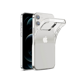 iPhone 12 | iPhone 12 - DeLX™ Ultra Silikone Cover - Gennemsigtig - DELUXECOVERS.DK