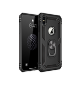 iPhone X / XS | iPhone X/Xs - NX Pro™ Armor Cover m. Ring Holder - Sort - DELUXECOVERS.DK