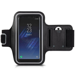 Samsung løbeudstyr | Samsung Galaxy S7 - 4Run Fitness / Løbearmbånd - Sort - DELUXECOVERS.DK