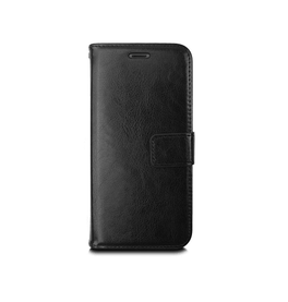 Samsung Galaxy S9+ | Samsung Galaxy S9+ (Plus) - Deluxe Læder Etui Med Pung - Sort - DELUXECOVERS.DK