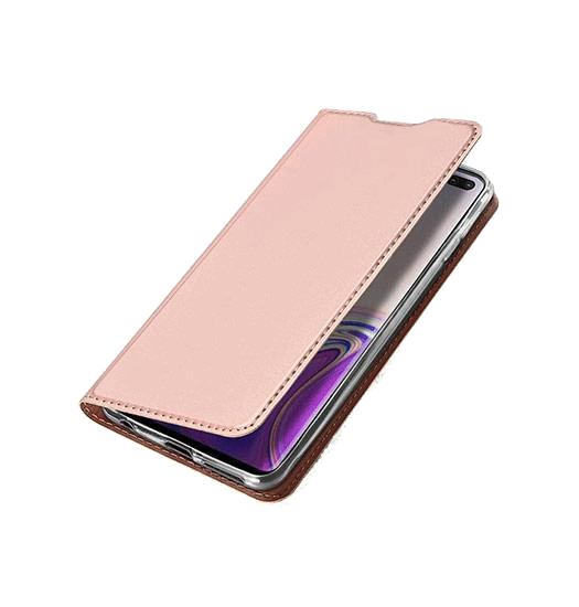 Samsung Galaxy S10+ | Samsung Galaxy S10+ (Plus) - Vanquish Pro Series Flipcover Etui - Rose - DELUXECOVERS.DK