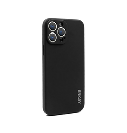 iPhone 13 Pro | iPhone 13 Pro - ENKAY™ Smooth Silikone Cover - Sort - DELUXECOVERS.DK